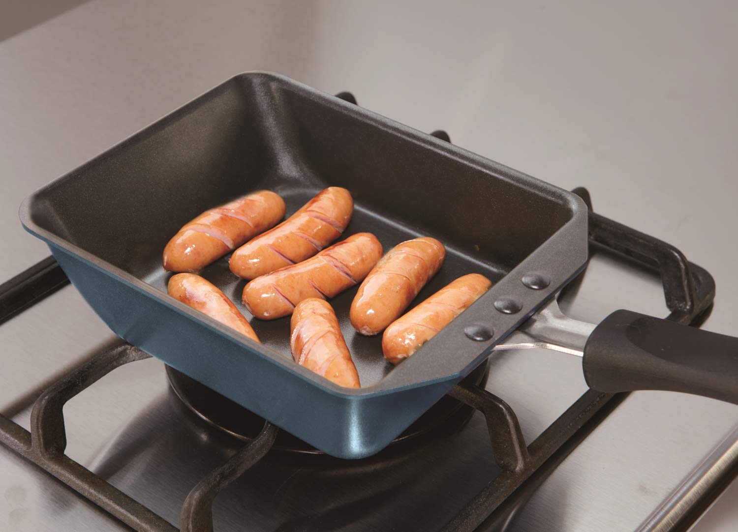 Amazon｜サーモス 深型玉子焼きフライパン 15×18.5cm ガス火専用